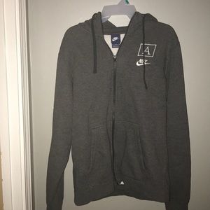 Nike fleece zip up jacket